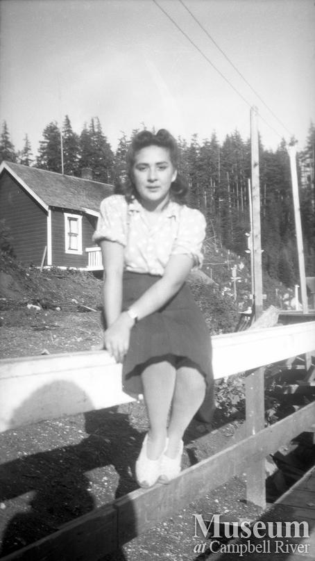 Anne (Henderson) Brotchie at Bones Bay