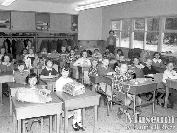 Interior of Campbell River school