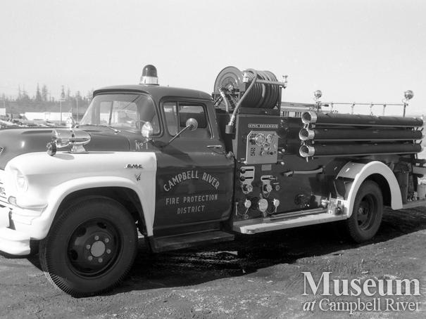 Campbell River Fire Department truck