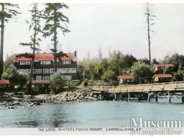 Postcard of Painter's Lodge