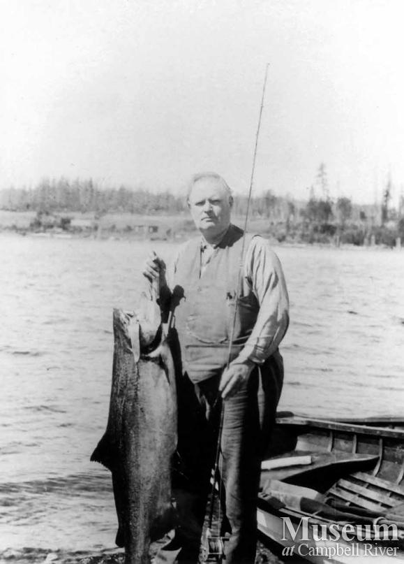 M.E. Charleston of Vancouver, B.C. with catch