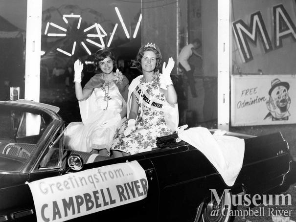 Miss Campbell River at the Vernon Winter Carnival