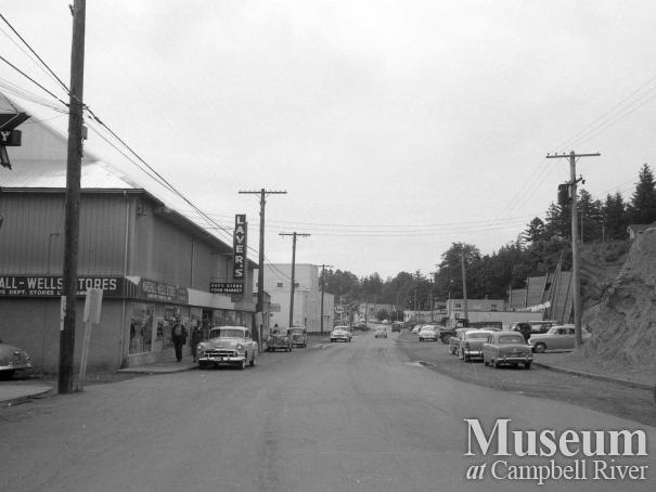 Downtown Campbell River, 1955