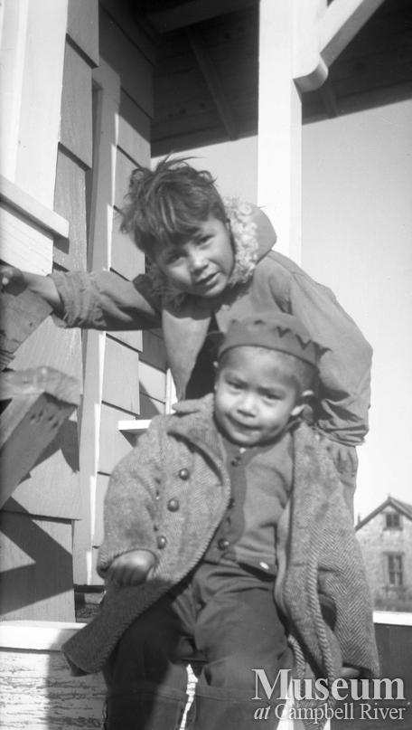 Two unidentified young boys
