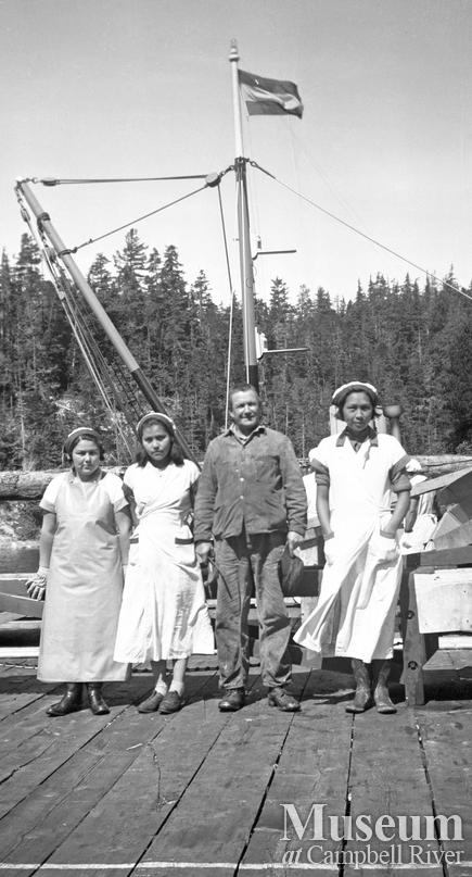 Bones Bay cannery workers
