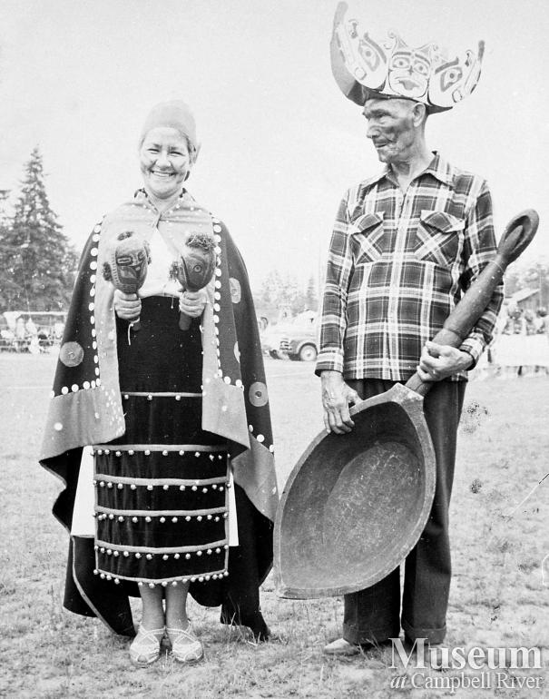 Katie Ferry (nee Henderson) with husband John Ferry