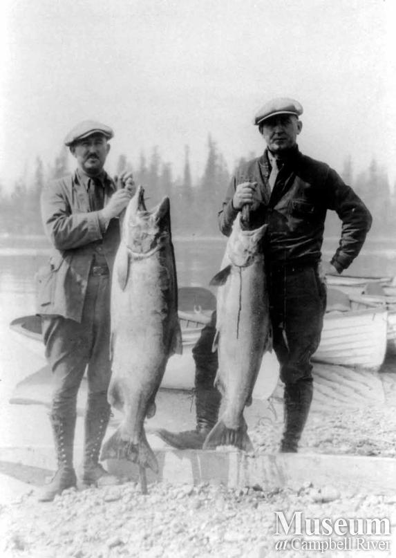 Elvon Musik with his catch