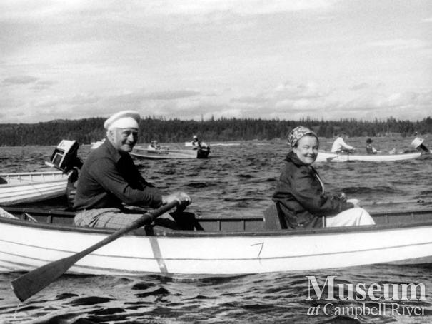 Dr. Richard and Mary Murphy on the water