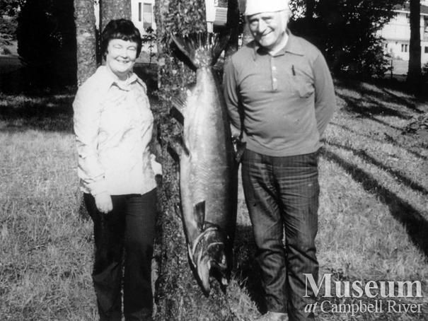 Mary and Richard Murphy with their catch
